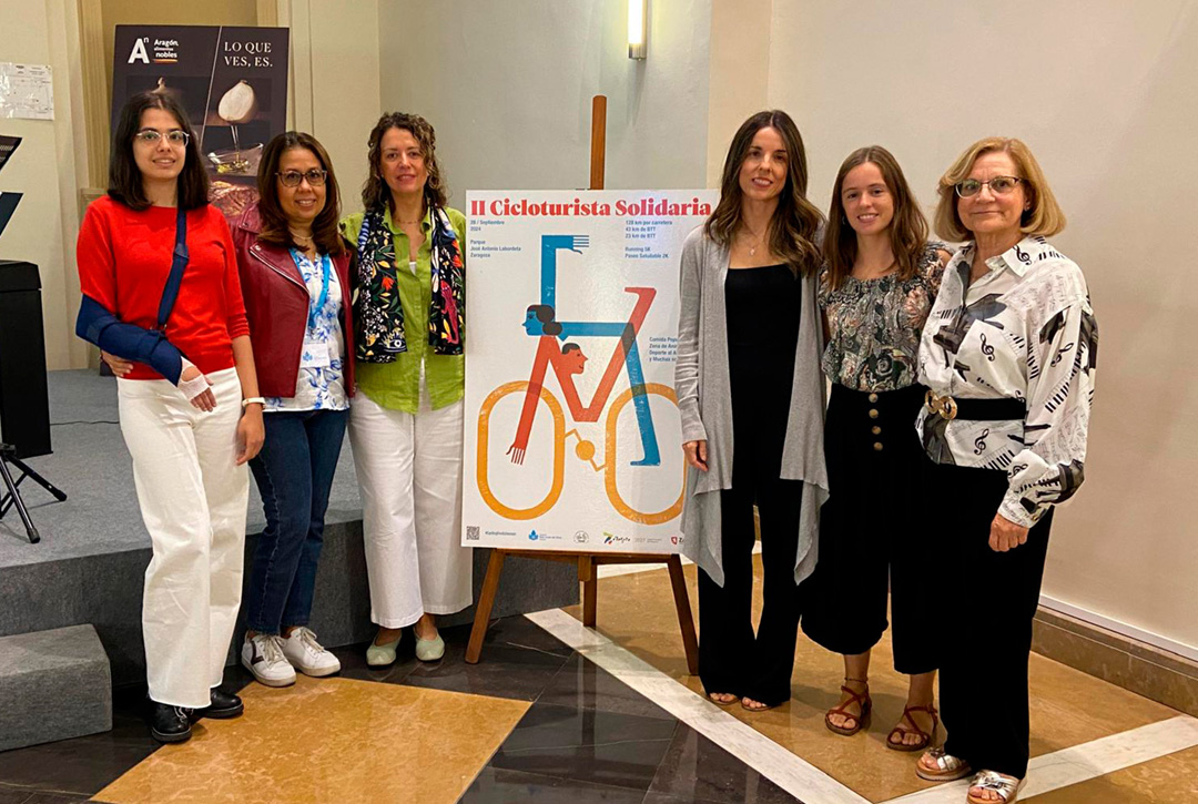 Ponencia Jornadas Alzheimer II Cicloturista Solidaria del Hospital san Juan de Dios.  Sala Goya del Edificio San Pedro Nolasco de la DGA
